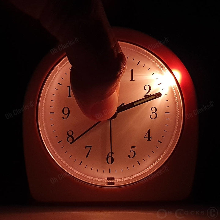 TFA Germany Retro Alarm Clock Cream 9cm 60.1021.09 5
