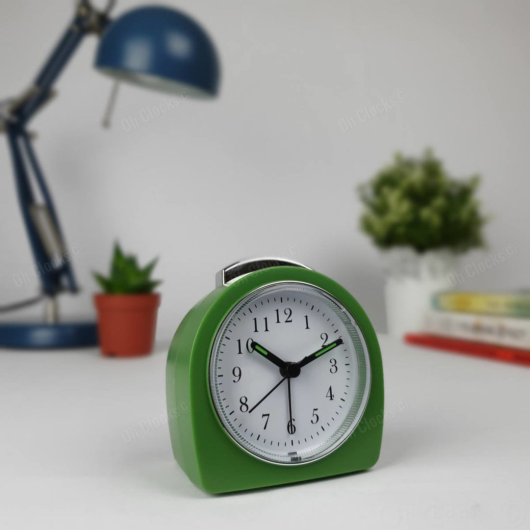 TFA Germany Retro Alarm Clock Green 9cm 60.1021.04 1