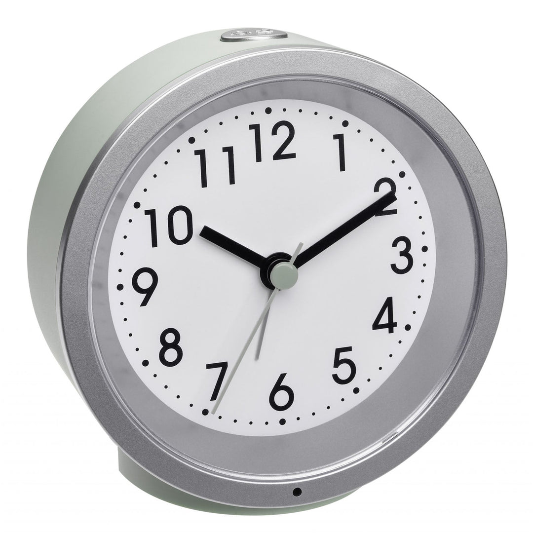 TFA Germany Revi Classic Round Alarm Clock Mint 11cm 60.1034.04 1