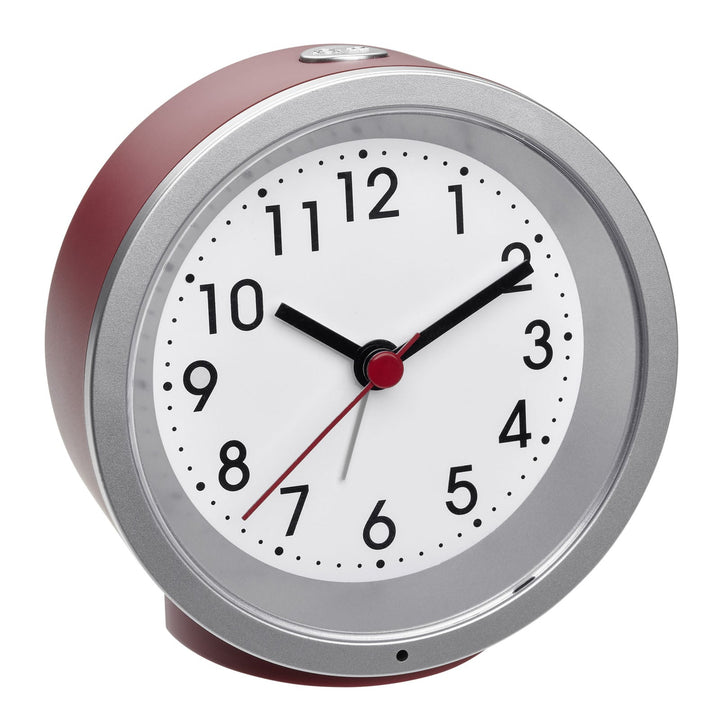 TFA Germany Revi Classic Round Alarm Clock Red 11cm 60.1034.05 1