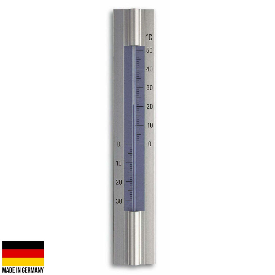 TFA Germany Trevis Indoor Outdoor Aluminium Thermometer 30cm 12.2045 1