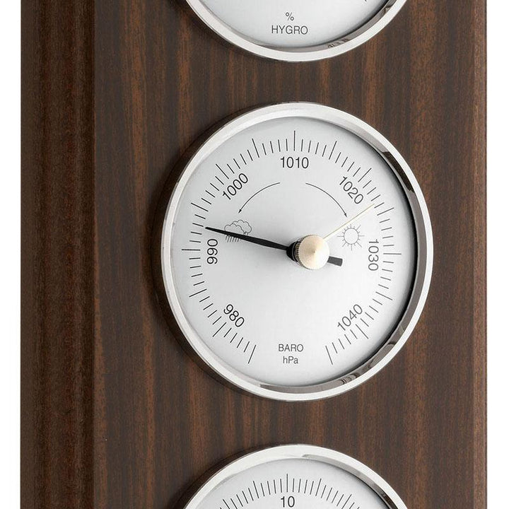 TFA Germany Trevor Analogue Weather Station Walnut 27cm 20.1088 3