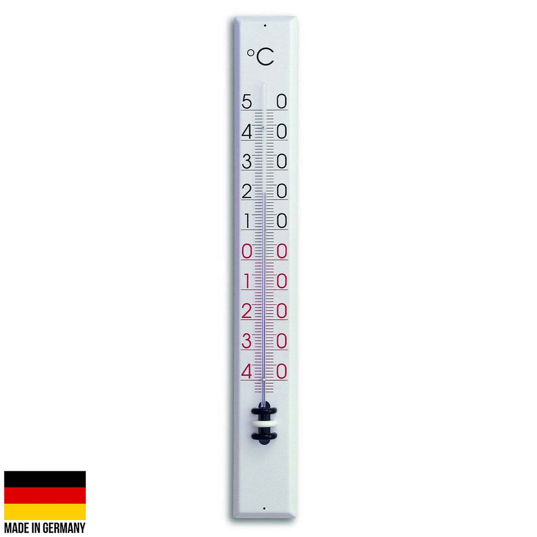 TFA Germany Tyler Indoor Outdoor Metal Thermometer White 81cm 12.2015 1