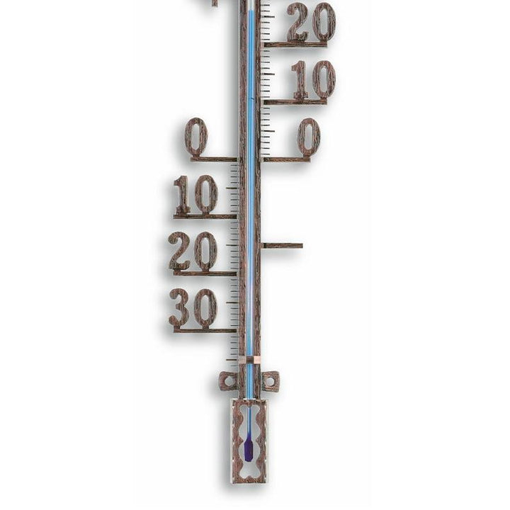 TFA Germany Tyson Classic Outdoor Metal Thermometer Antique Copper 41cm 12.5002.51 3