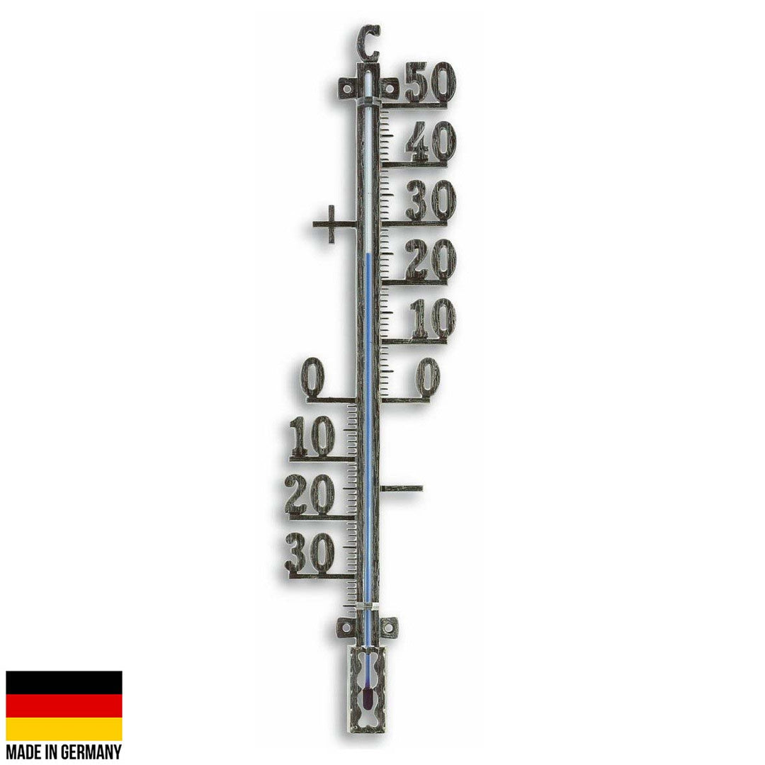 TFA Germany Tyson Classic Outdoor Metal Thermometer Antique Tin 41cm 12.5002.50 1