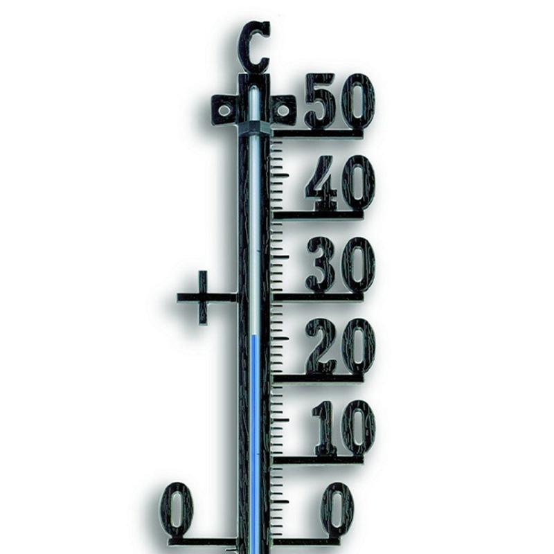 TFA Germany Tyson Classic Outdoor Metal Thermometer Black 41cm 12.5002.01 2