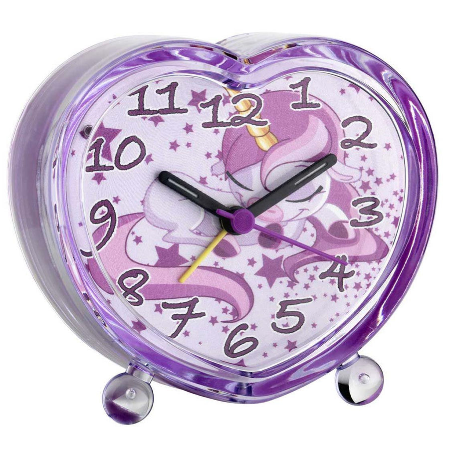 TFA Germany Unicorn Kids Alarm Clock Pink 11cm 60.1015.12 1