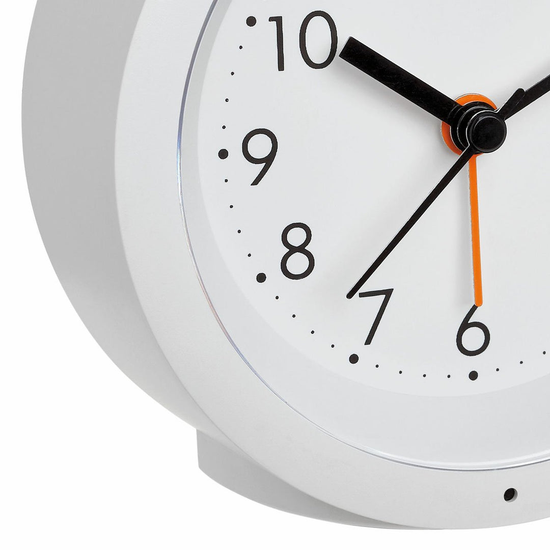 TFA Germany Venice Alarm Clock White 11cm 60.1029.02 3