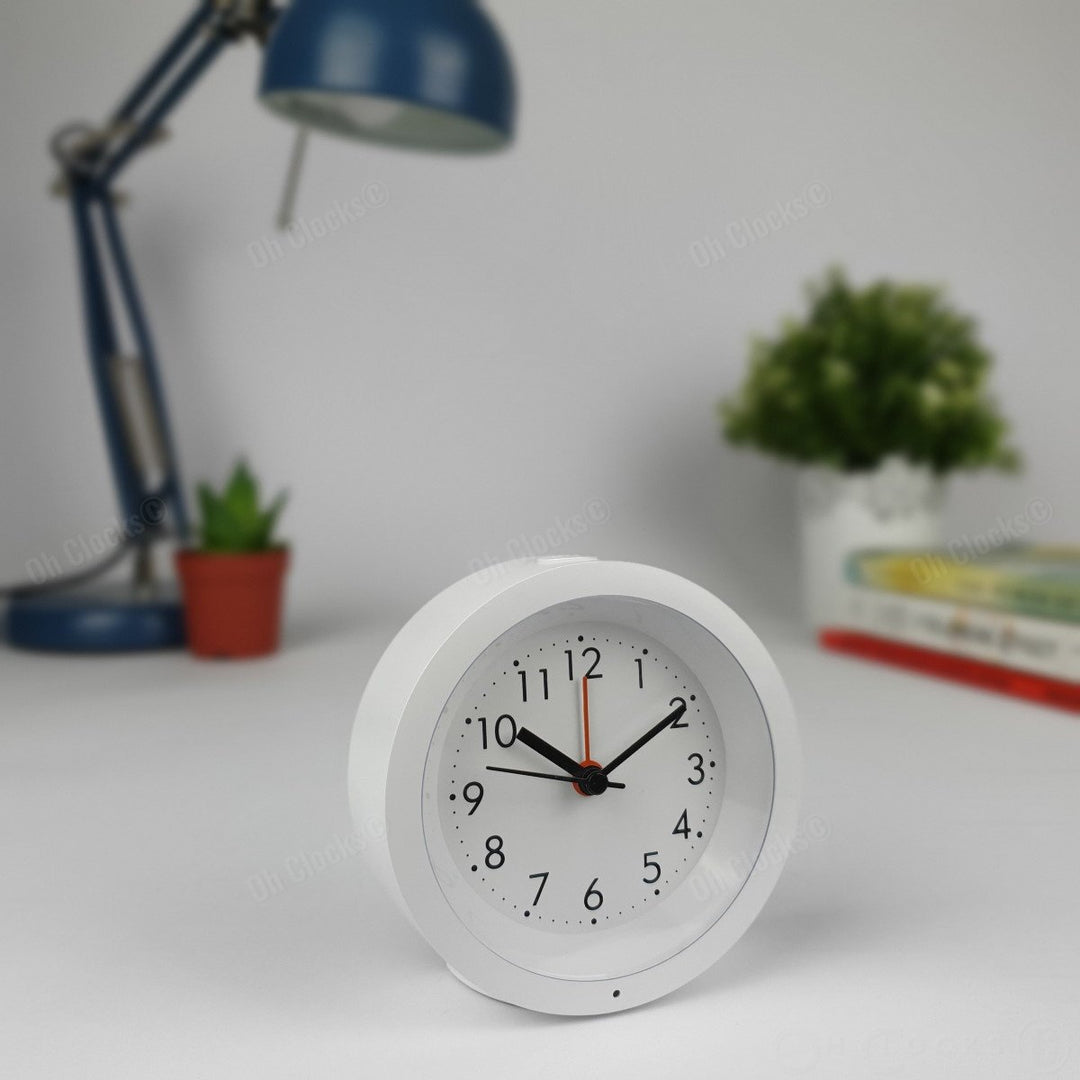 TFA Germany Venice Automatic Nightlight Alarm Clock White 11cm 60.1029.02 4