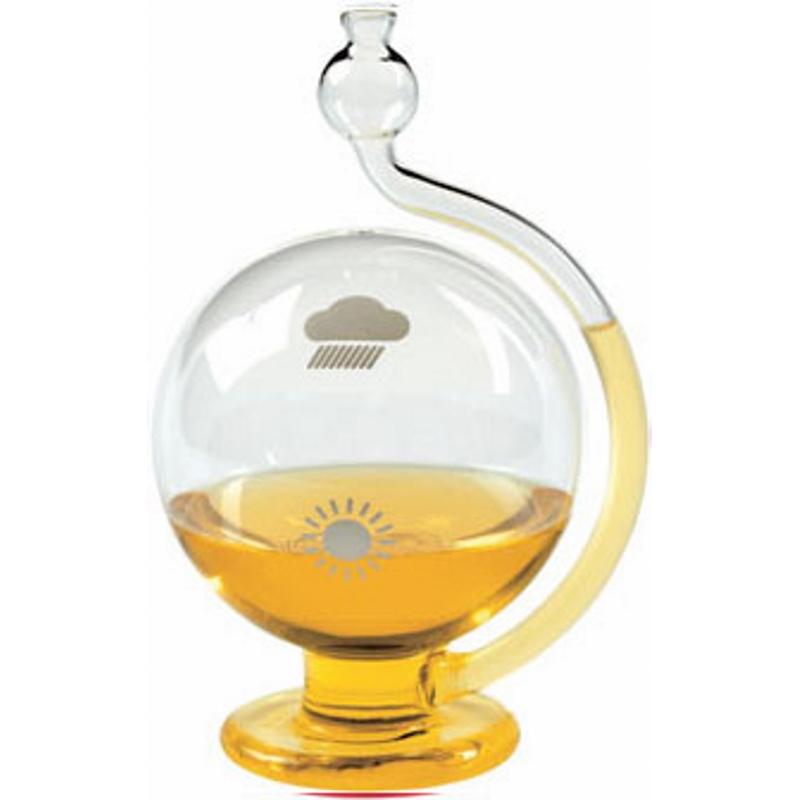 TFA Glass Ball Weather Station 18cm 29.2000.01 Yellow