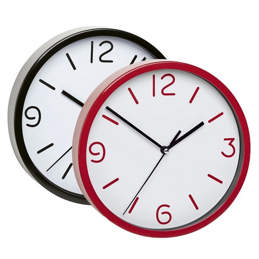 TFA Red Frame Red Numbers Wall Clock 20cm