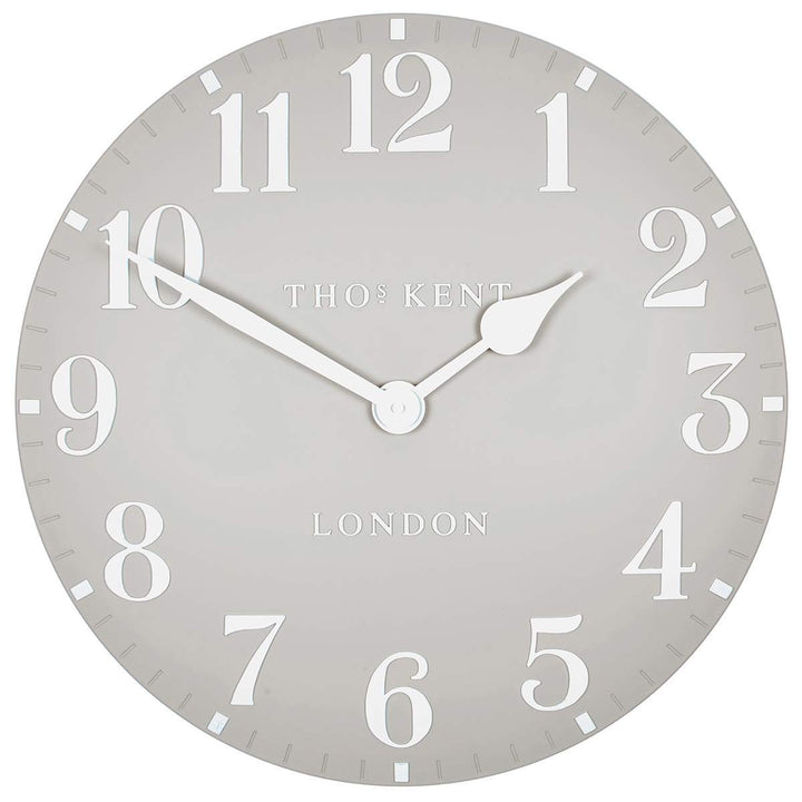 Thomas Kent Arabic Wall Clock Dove Grey 50cm CA20017 3