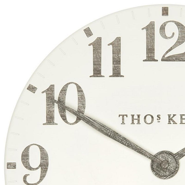 Thomas Kent Arabic Wall Clock Limestone 31cm CA12001 5