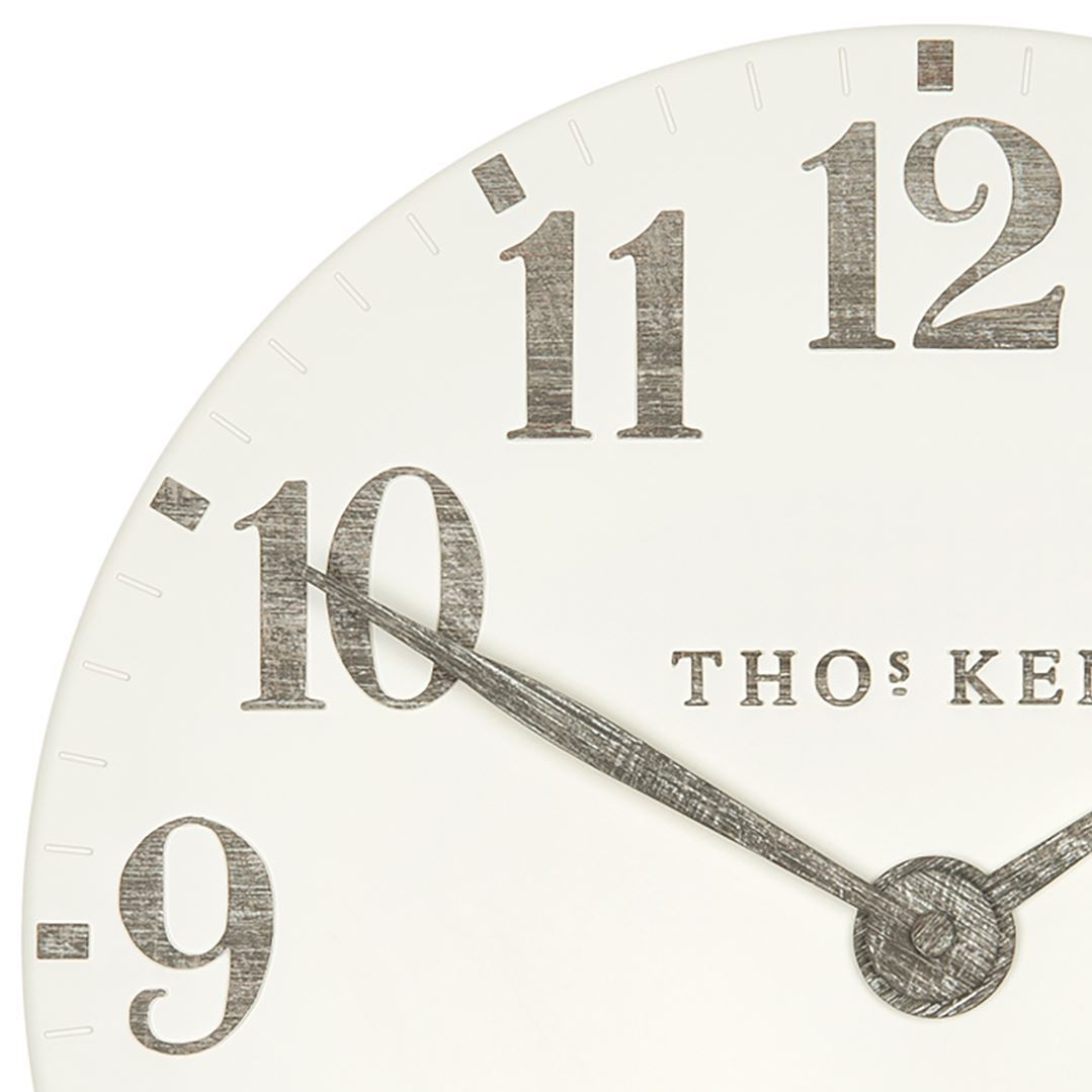 Buy Thomas Kent Arabic Wall Clock Limestone 50cm Online Oh Clocks