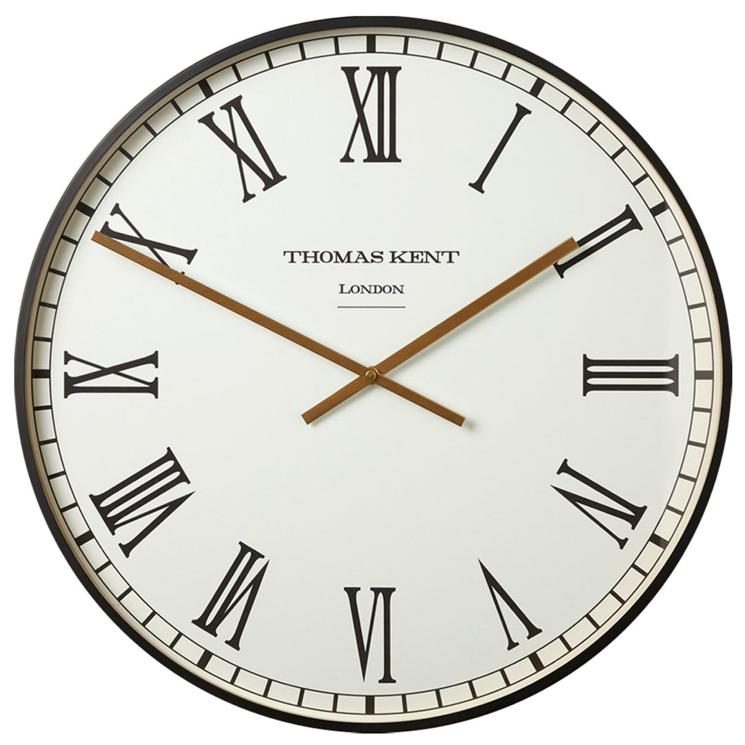 Thomas Kent Clocksmith Wall Clock Black 76cm AMC30031 2