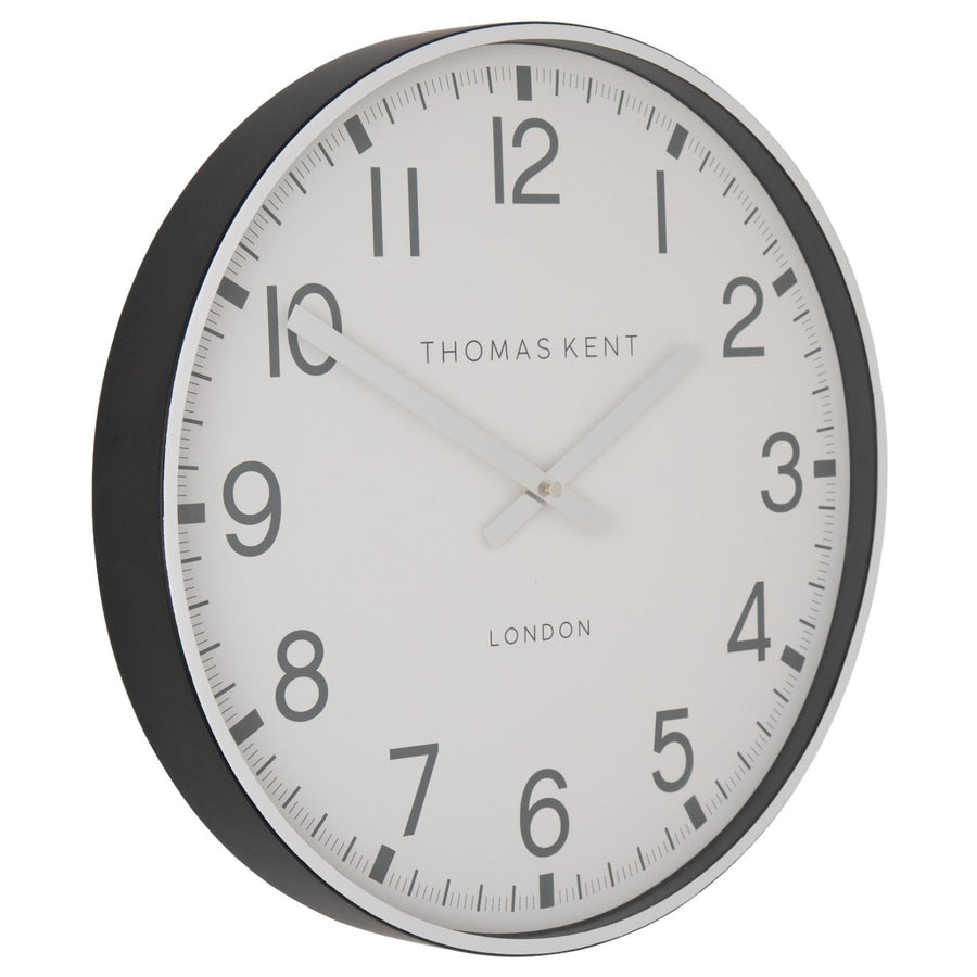 Thomas Kent Clocksmith Wall Clock Silver 76cm LINC3089 1