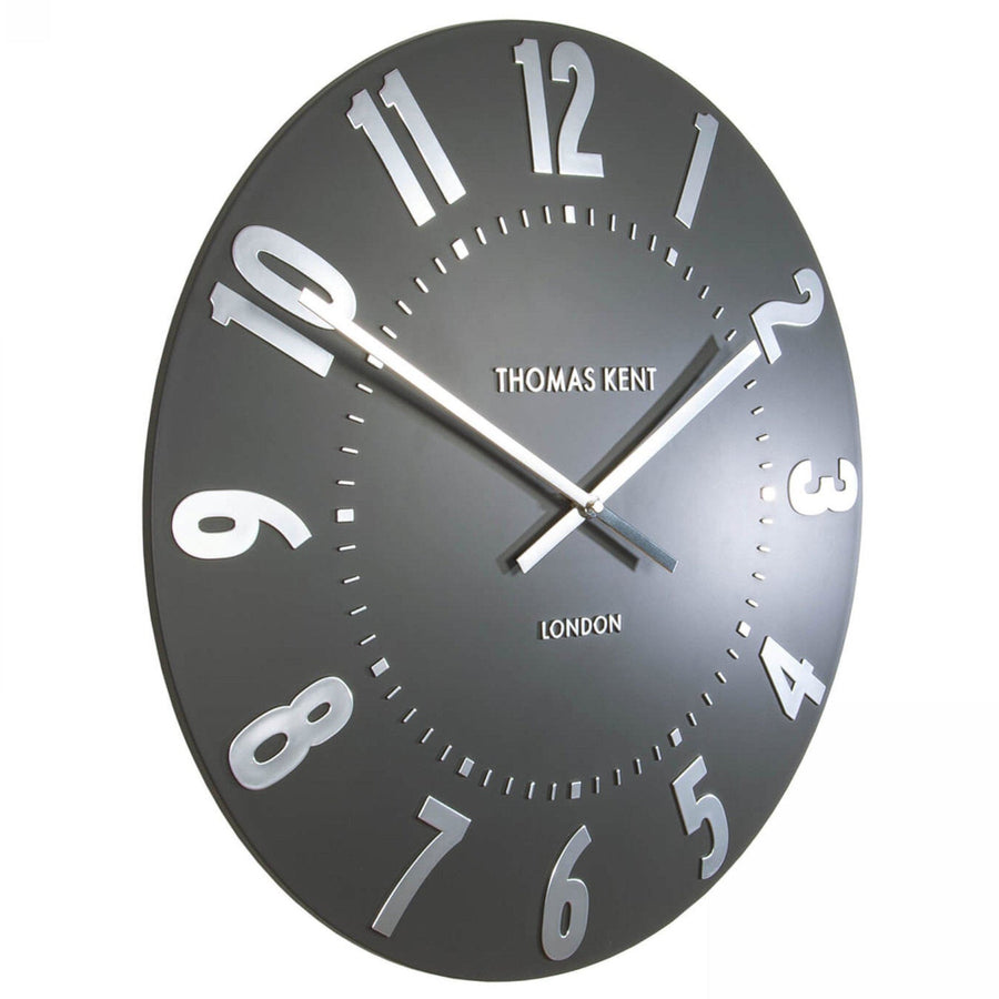 Thomas Kent Mulberry Wall Clock Graphite 50cm AMC20033 1