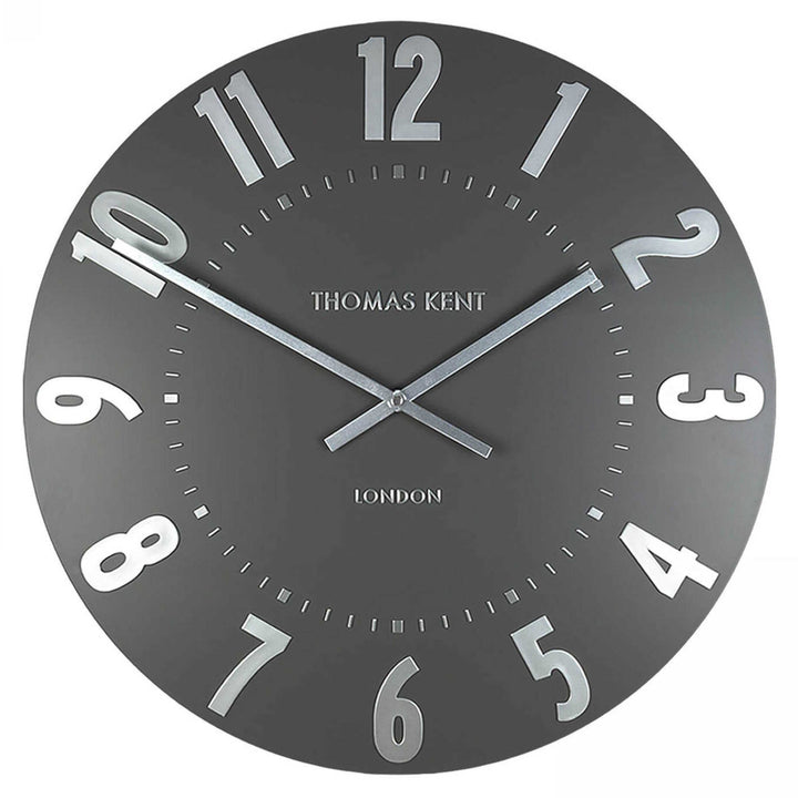 Thomas Kent Mulberry Wall Clock Graphite 50cm AMC20033 2