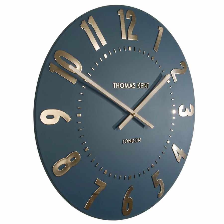 Thomas Kent Mulberry Wall Clock Midnight Blue 30cm AMC12014 1
