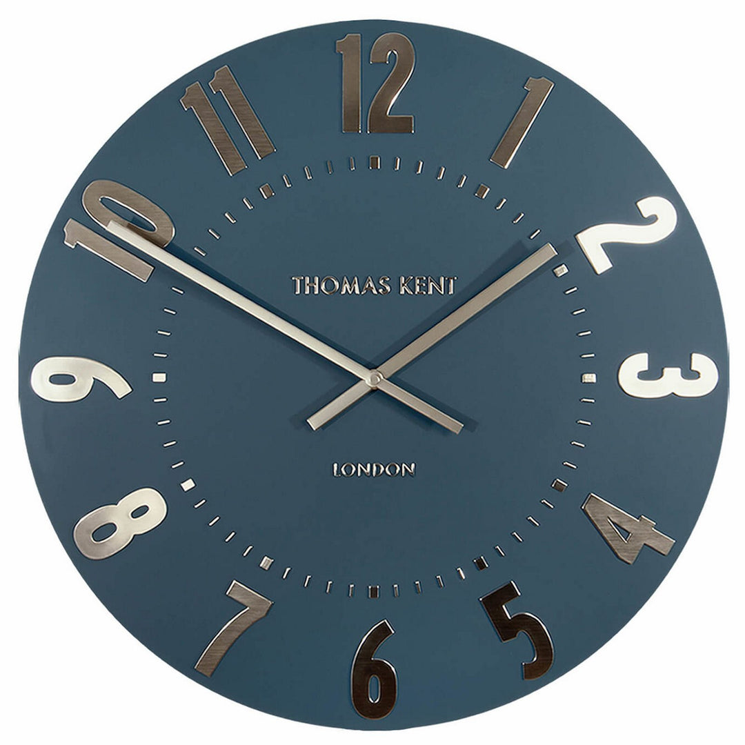 Thomas Kent Mulberry Wall Clock Midnight Blue 30cm AMC12014 3