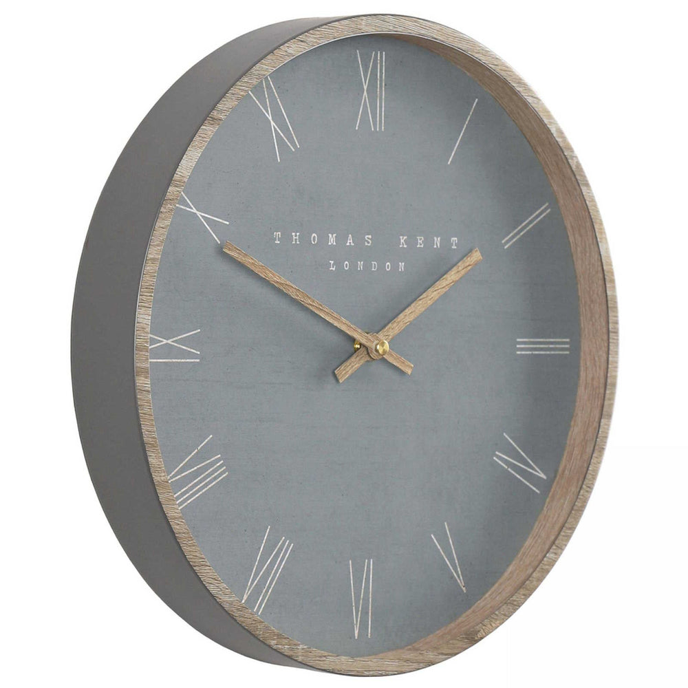 Thomas Kent Nordic Rustic Wall Clock Cement Grey 30cm AMC12027 2