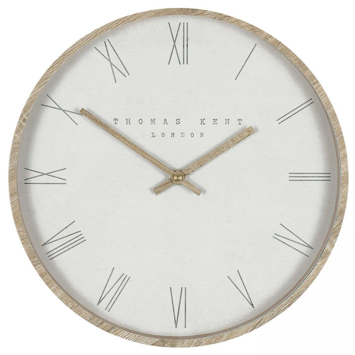 Thomas Kent Nordic Rustic Wall Clock Tofu 30cm AMC12025 1