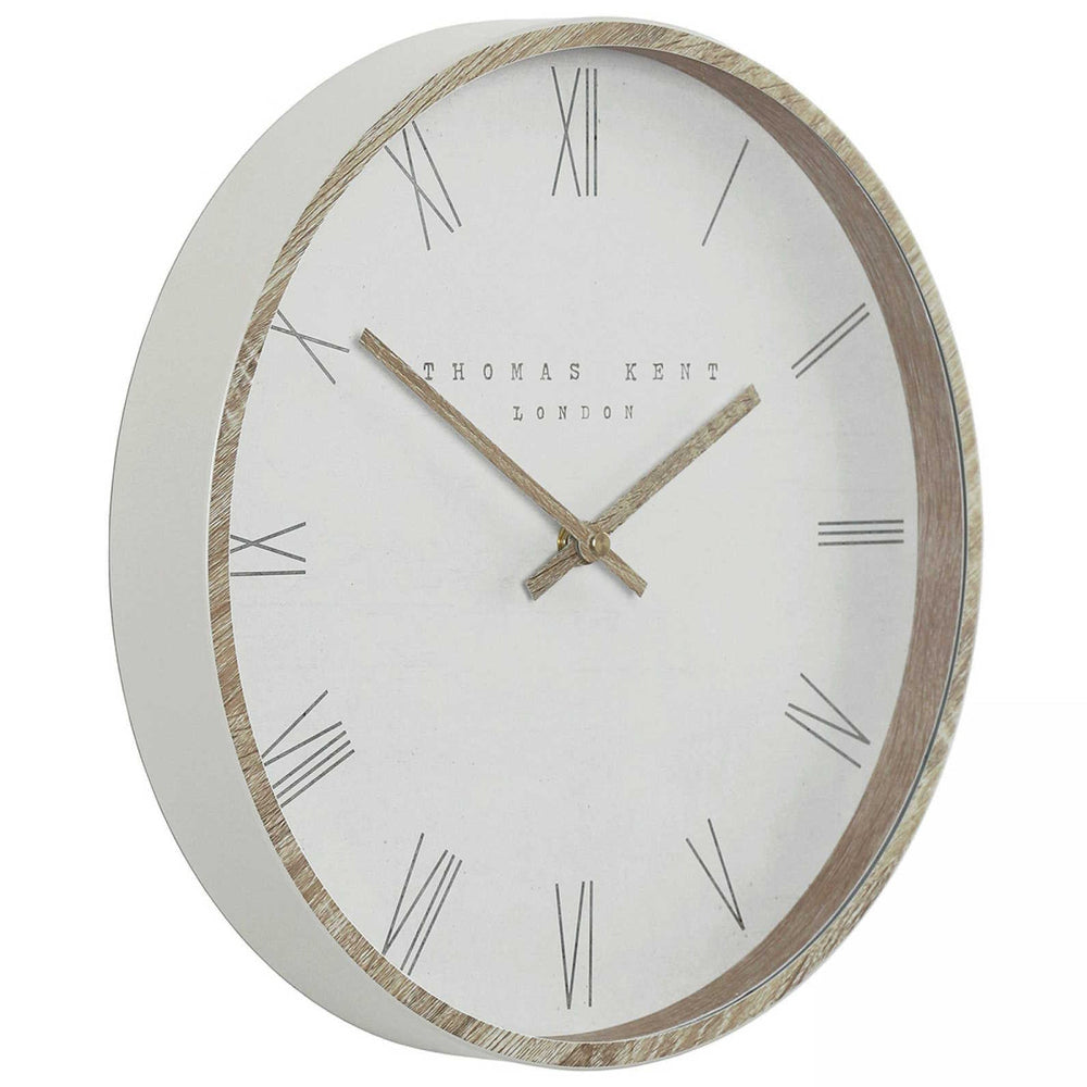 Thomas Kent Nordic Rustic Wall Clock Tofu 30cm AMC12025 2