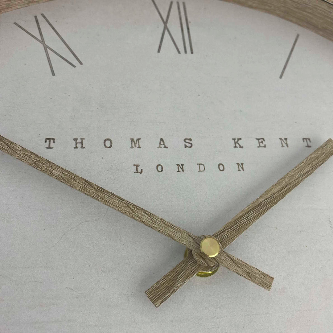 Thomas Kent Nordic Rustic Wall Clock Tofu 30cm AMC12025 3