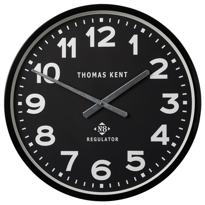 Thomas Kent Regulator No 8 Wall Clock Black 55cm LINC2237 2