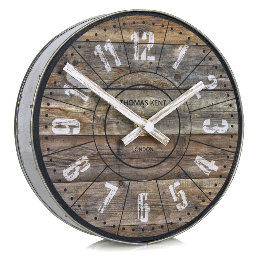 Thomas Kent Wharf Desk Clock Cotton Mill 16cm LINC0654 1