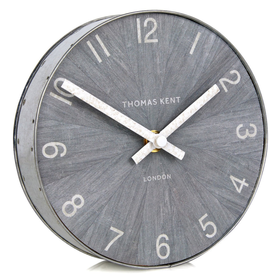 Thomas Kent Wharf Desk Clock Limestone 16cm LINC0655 1