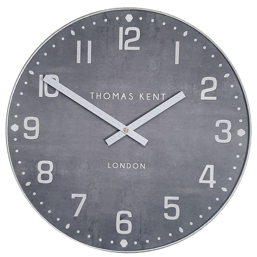 Thomas Kent Wharf Wall Clock Dark Stone 38cm LINC1558 1