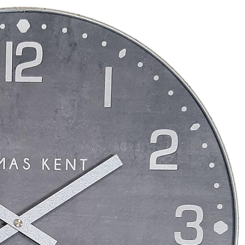 Thomas Kent Wharf Wall Clock Dark Stone 38cm LINC1558 2