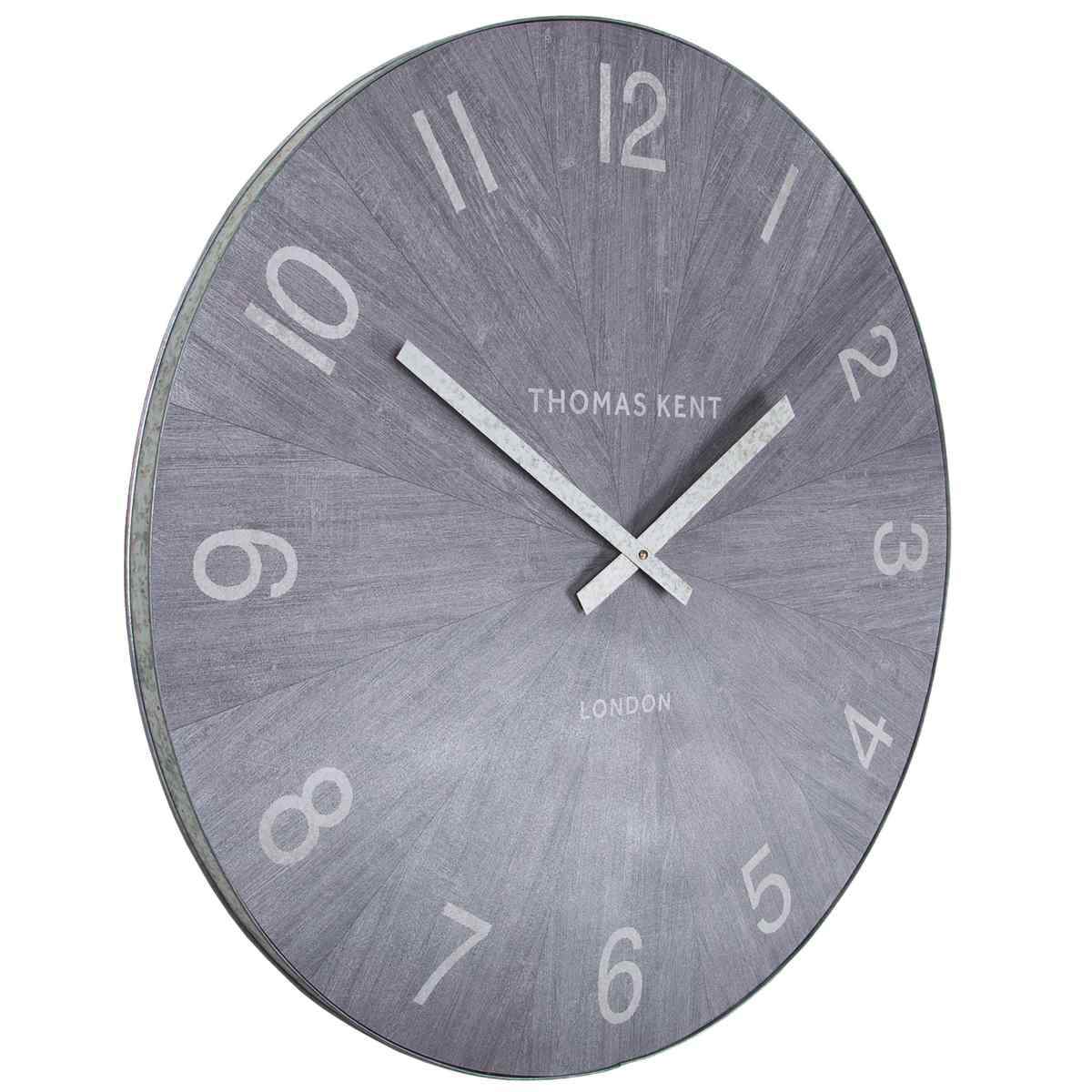 Buy Thomas Kent Wharf Wall Clock Limestone 76cm Online Oh Clocks