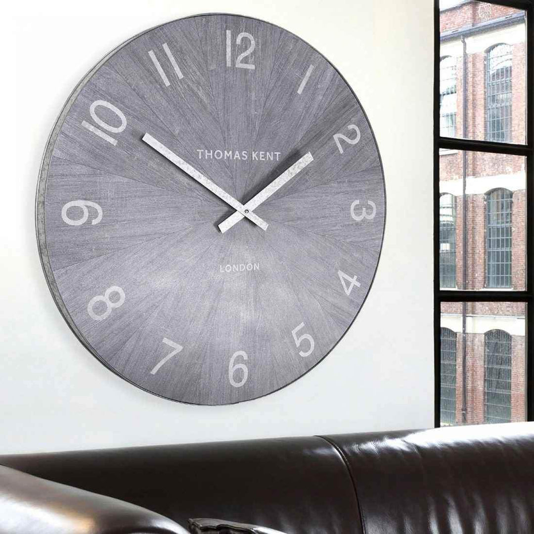 Thomas Kent Wharf Wall Clock Limestone 76cm AMC30101 2