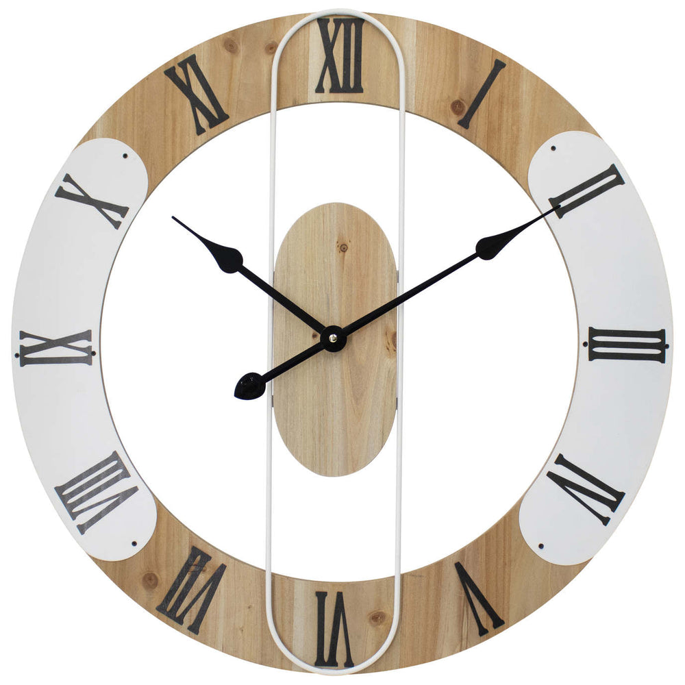 Toki Black Carl Wall Clock