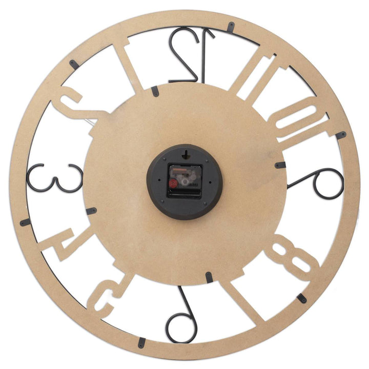 Toki Gabe Floating Numbers Wall Clock 60cm 23035 3
