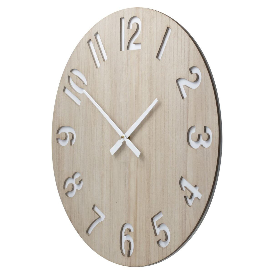Toki Henrik Wall Clock Light Brown 60cm 23004N 2