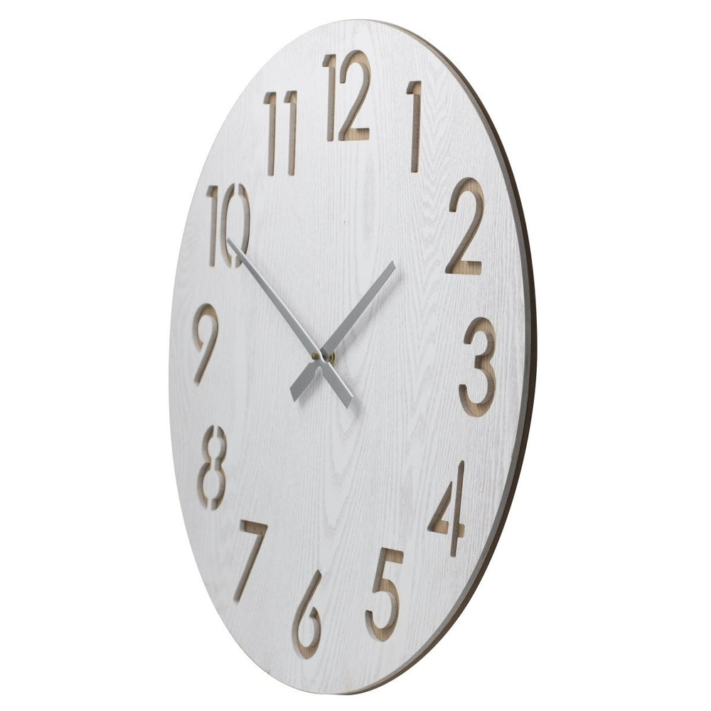 Toki Henrik Wall Clock White 60cm 23004W 2