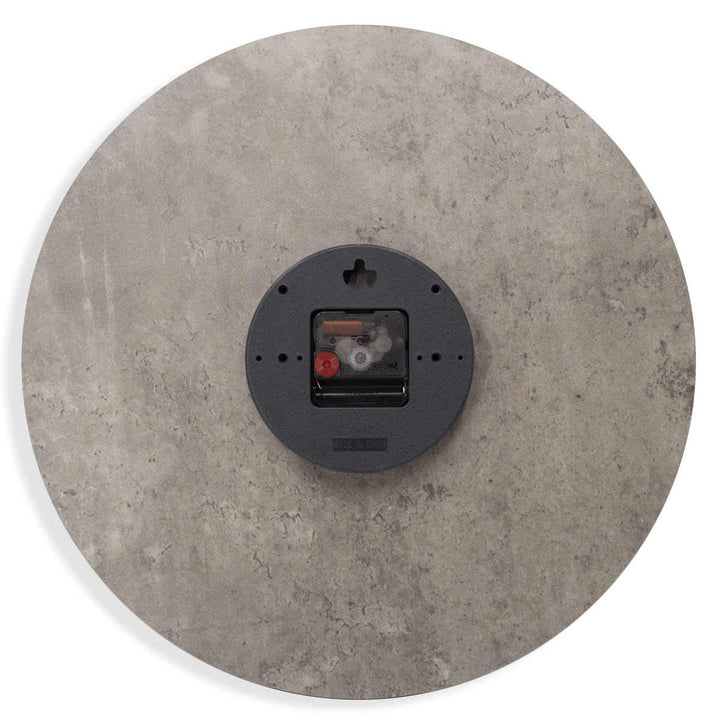 Toki Jordan Charcoal Grey Debossed Wall Clock 40cm 23030 3