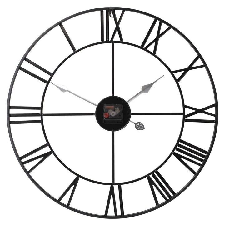 Toki Karl Skeleton Metal Wall Clock 60cm 23007 3