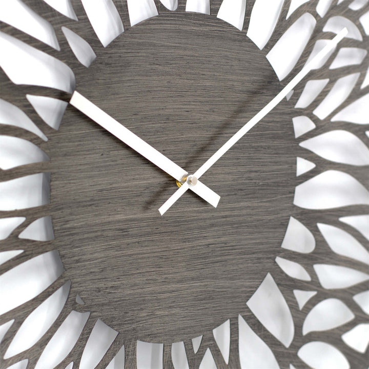 Toki Lilah Wooden Laser Cut Wall Clock 60cm 23151 2