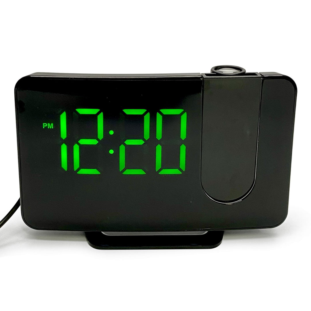 Victory Adras Projector Multifunctional Digital Desk Clock Green 15cm VGW-744green 1