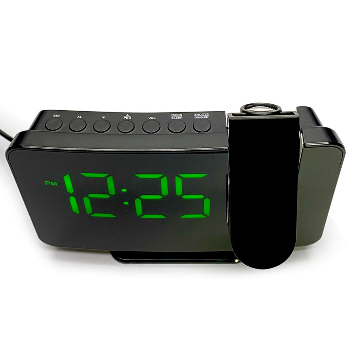 Victory Adras Projector Multifunctional Digital Desk Clock Green 15cm VGW-744green 4