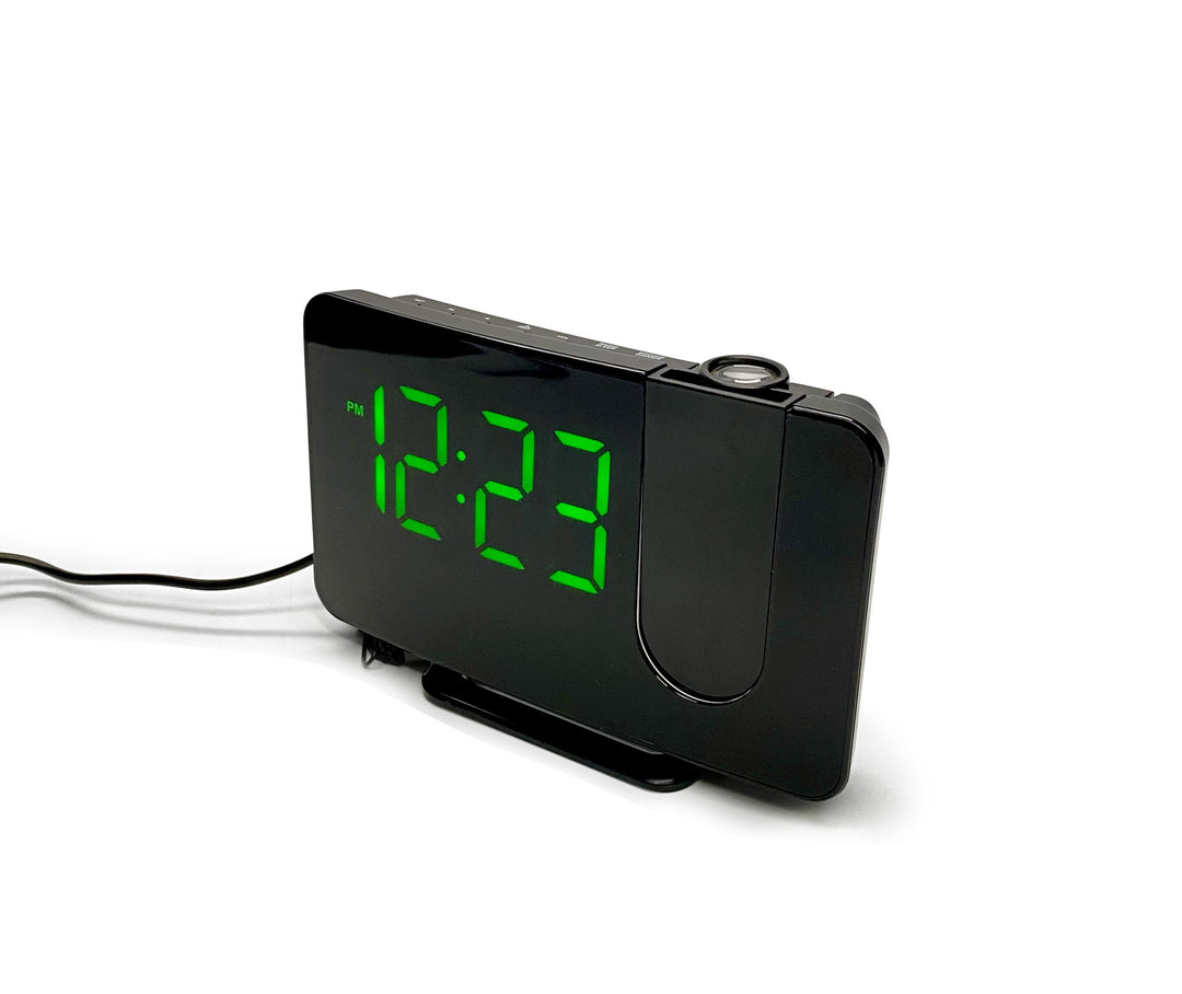 Victory Adras Projector Multifunctional Digital Desk Clock Green 15cm VGW-744green 5