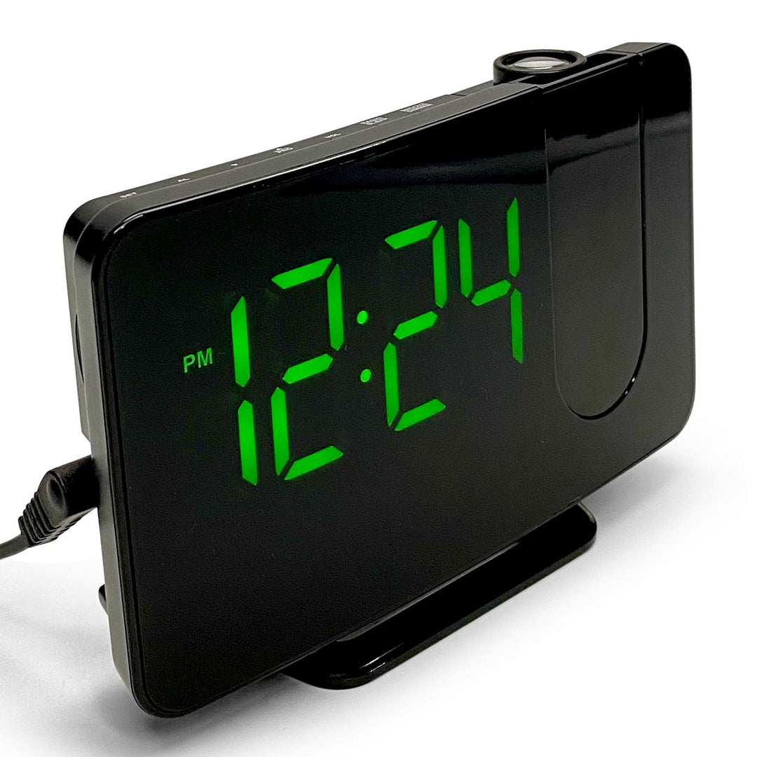 Victory Adras Projector Multifunctional Digital Desk Clock Green 15cm VGW-744green 7