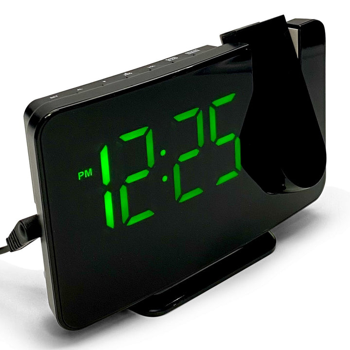 Victory Adras Projector Multifunctional Digital Desk Clock Green 15cm VGW-744green 8
