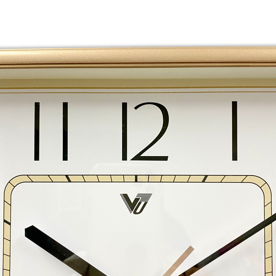 Victory Aldwin Square Wall Clock Gold 31cm CJK-2477-GOL 4