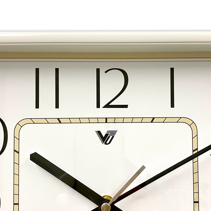 Victory Aldwin Square Wall Clock White 31cm CJK-2477-WHI 4