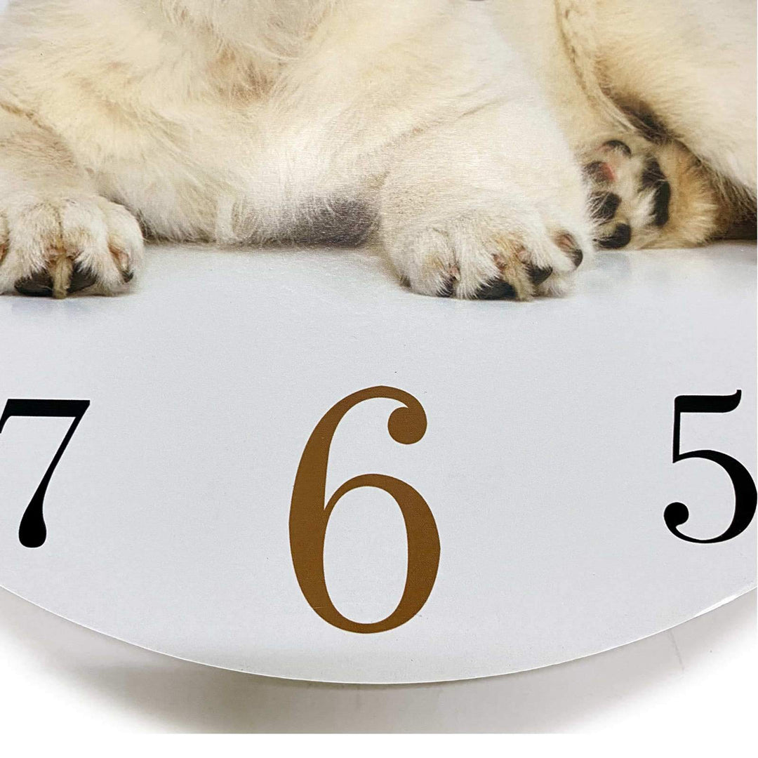 Victory Golden Retriever Open Face Wall Clock 34cm CBA-423H 4